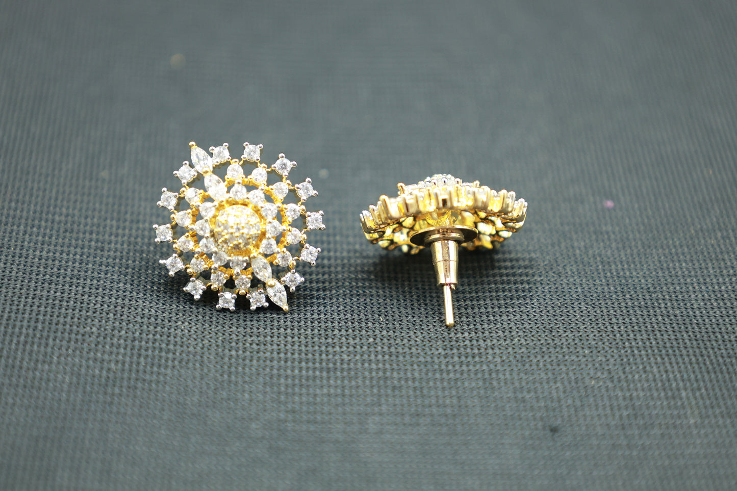 Dazzling American Diamond Stud Earring